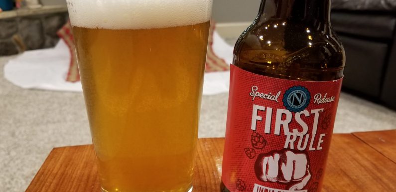 Ninkasi First Rule IPA (2017 Special Release)<span class='yasr-stars-title-average'><div class='yasr-stars-title yasr-rater-stars'
                           id='yasr-overall-rating-rater-a60688339c2b5'
                           data-rating='3.4'
                           data-rater-starsize='16'>
                       </div></span>